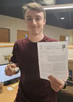 John Ursino has his First Lead-Authored Paper Published
