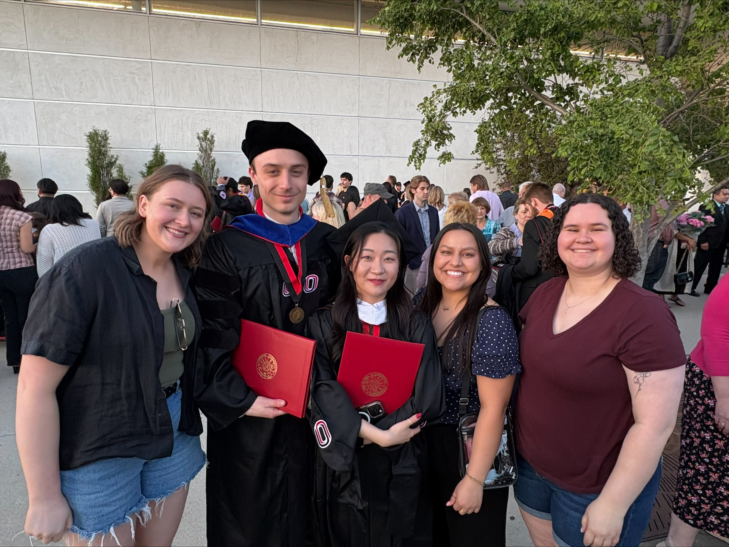 ARC Lab Celebrates Three Graduates Crossing the Stage