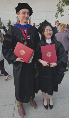 Yujin Kim and Dr. John Ursino